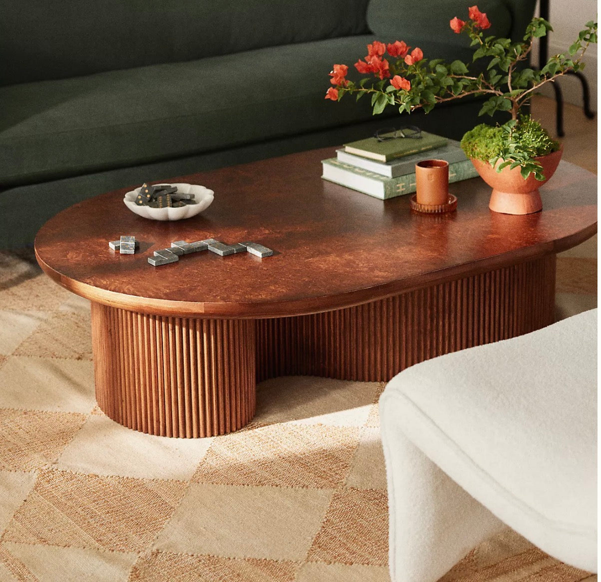 Belora Ahşap Orta Sehpa