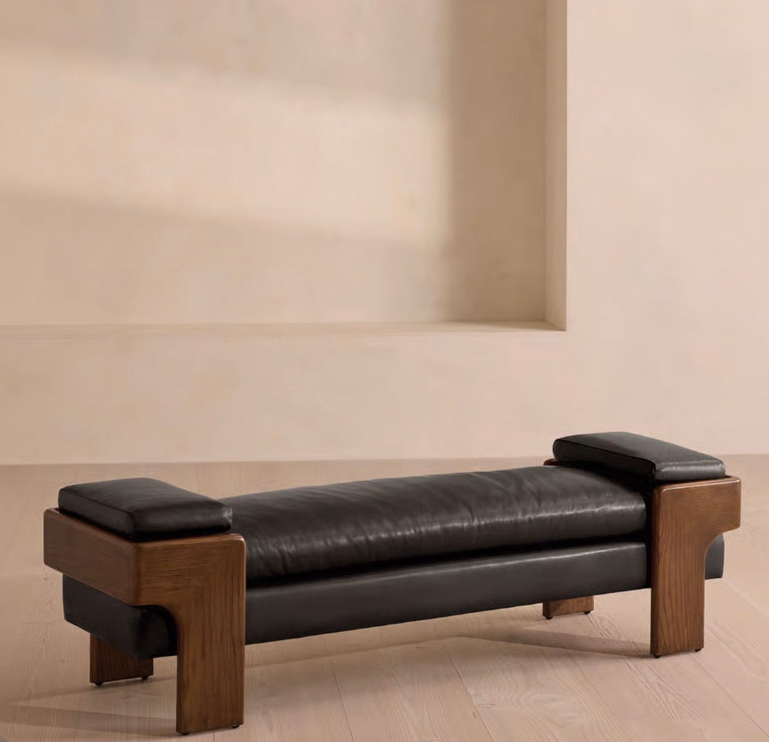 Elysor Deri Bench
