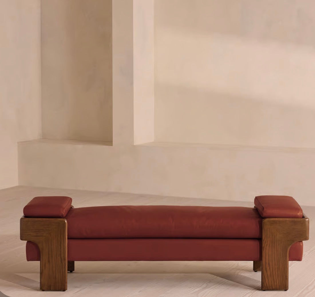 Elysor Deri Bench