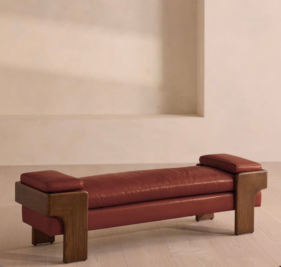 Elysor Deri Bench