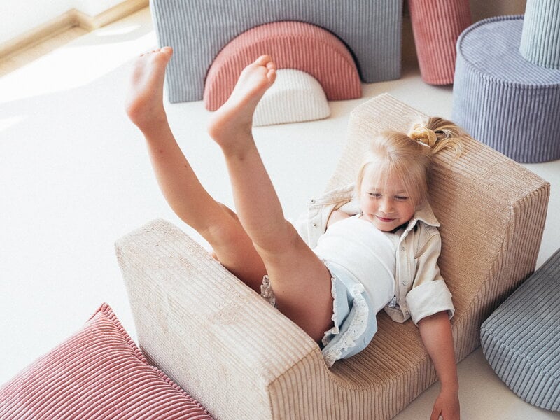 Gökkuşağı  Lego Koltuk – Brown Sugar