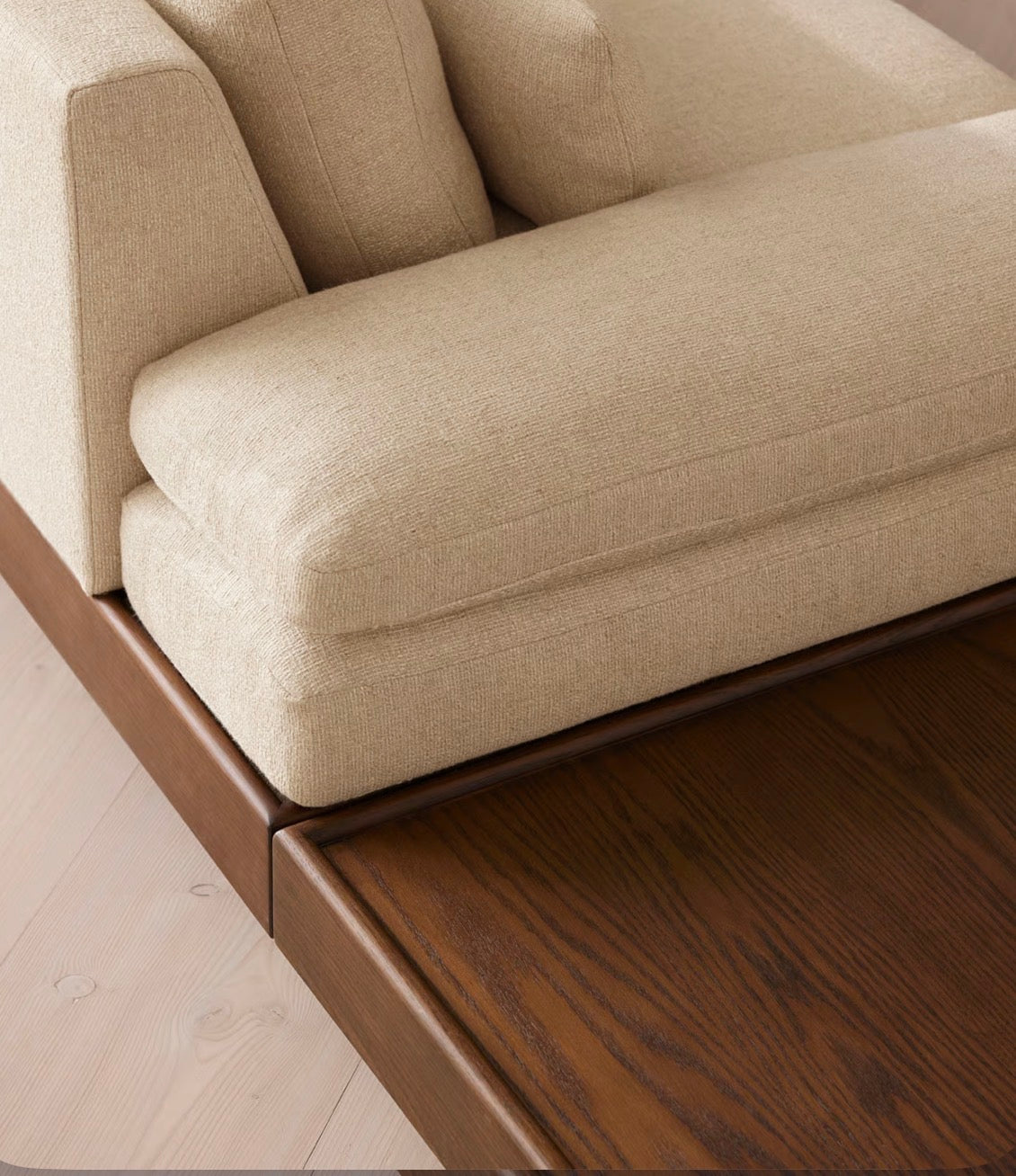 Mariel Ahşap Orta Sehpa