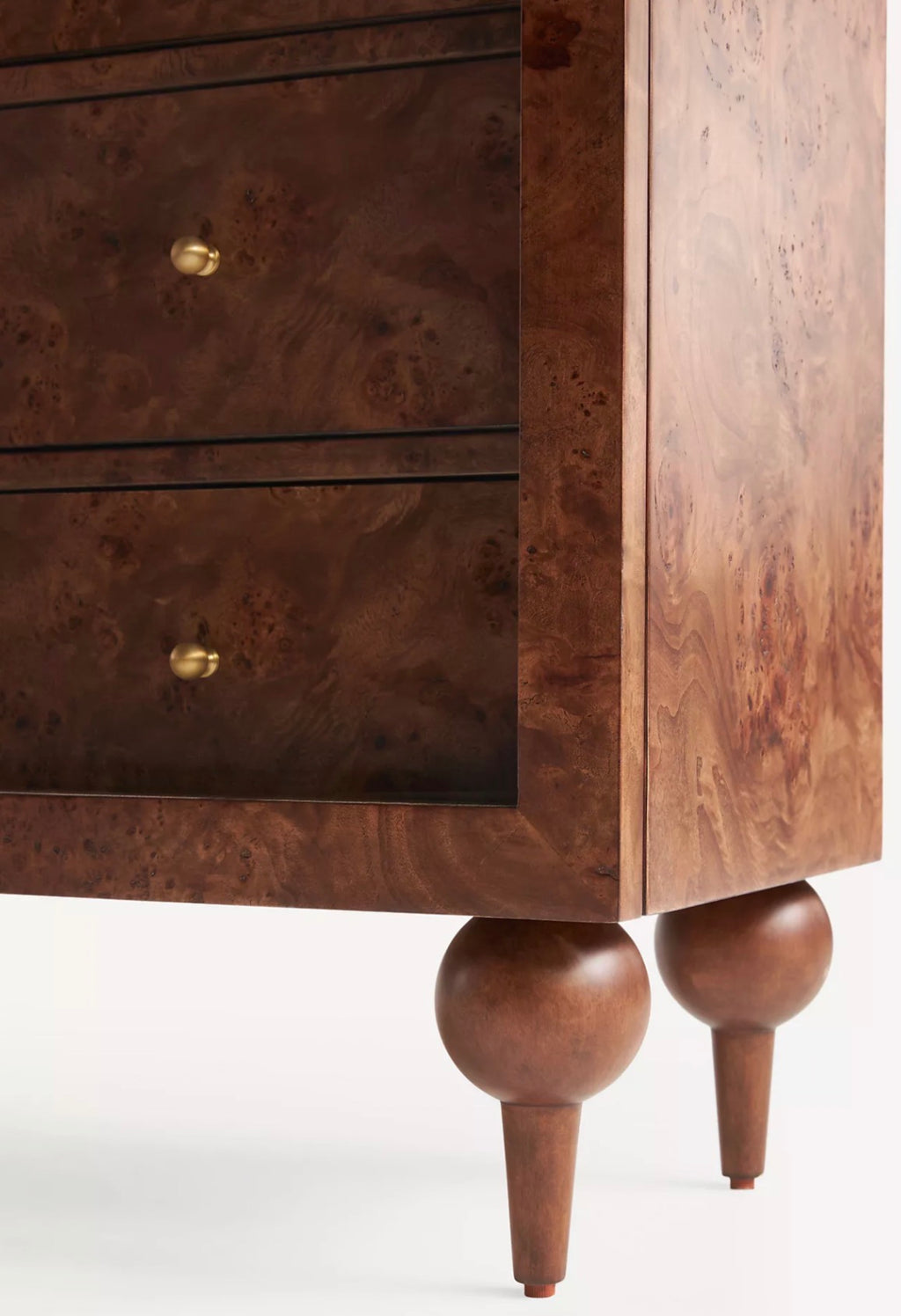 Lavin Burl Ahşap Büfe