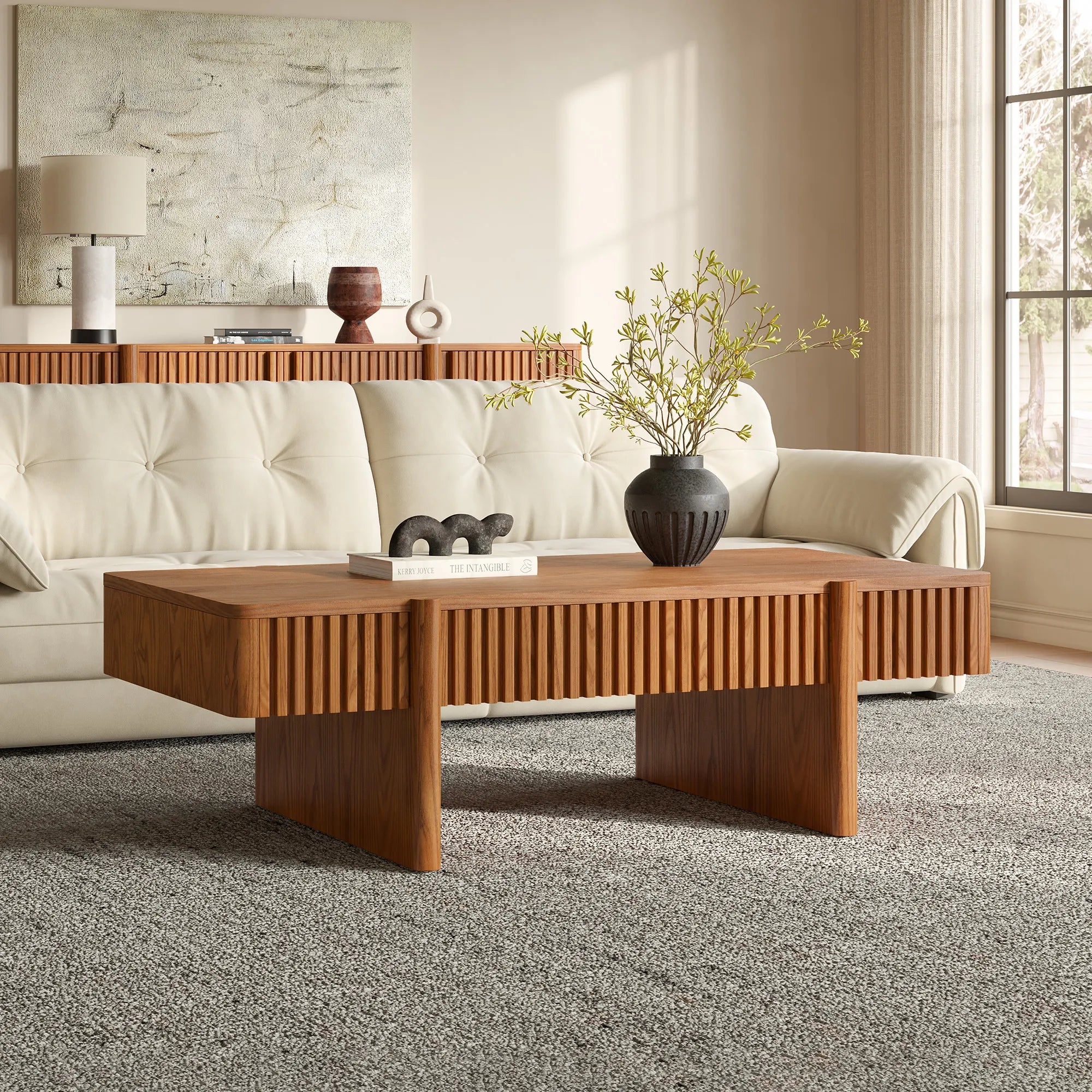 Serina Ahşap Orta Sehpa