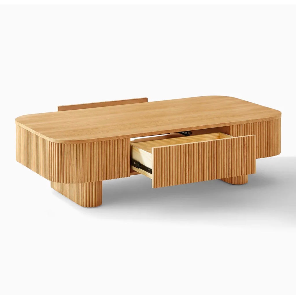 Alora Ahşap Orta Sehpa