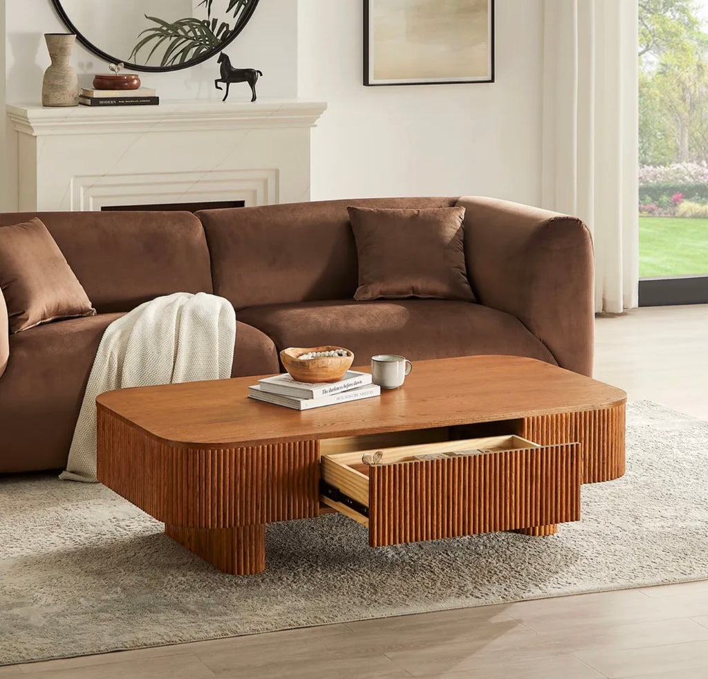 Alora Ahşap Orta Sehpa