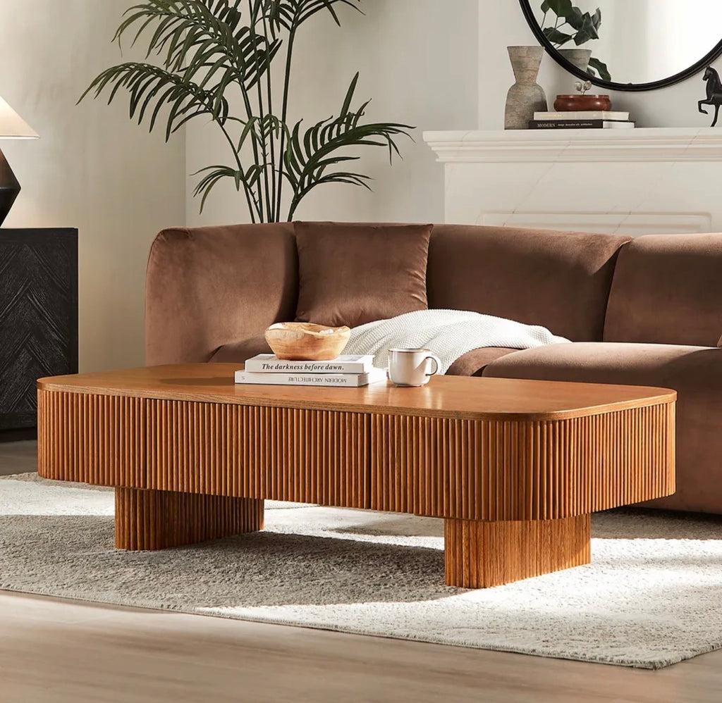 Alora Ahşap Orta Sehpa