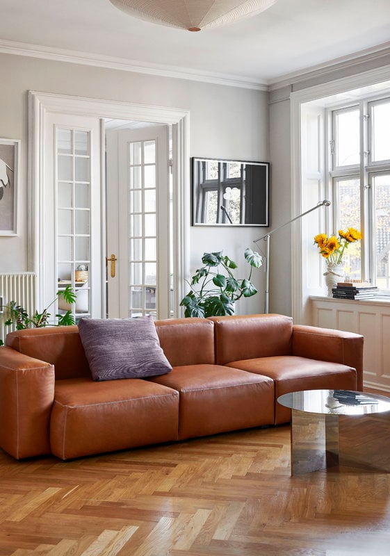 Derin Lounge Deri Koltuk – Kahverengi