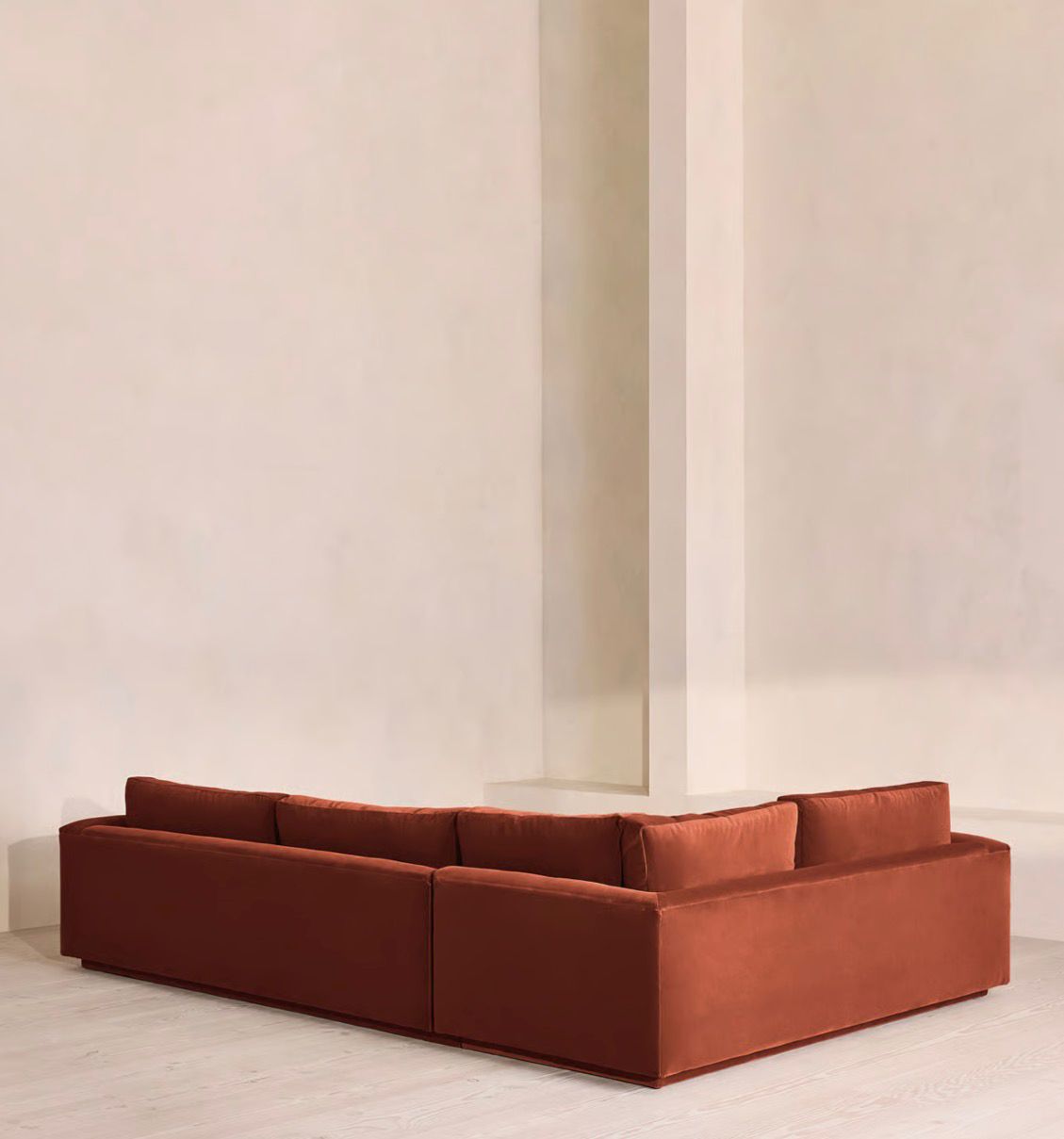 Fiora Kadife L Koltuk