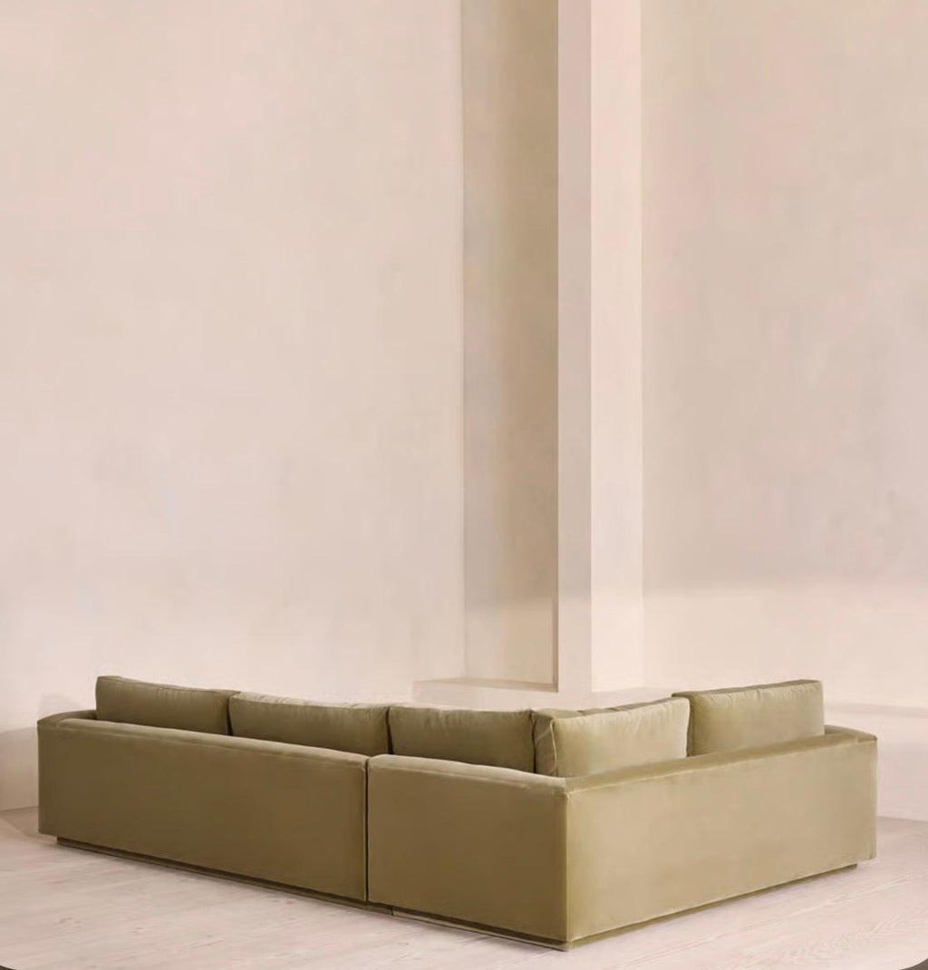 Fiora Kadife L Koltuk