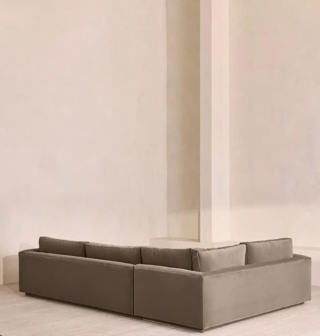 Fiora Kadife L Koltuk