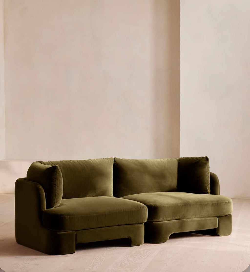 Florin Kadife Sofa