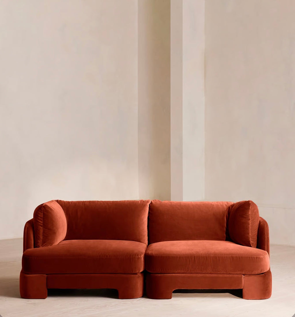 Florin Kadife Sofa