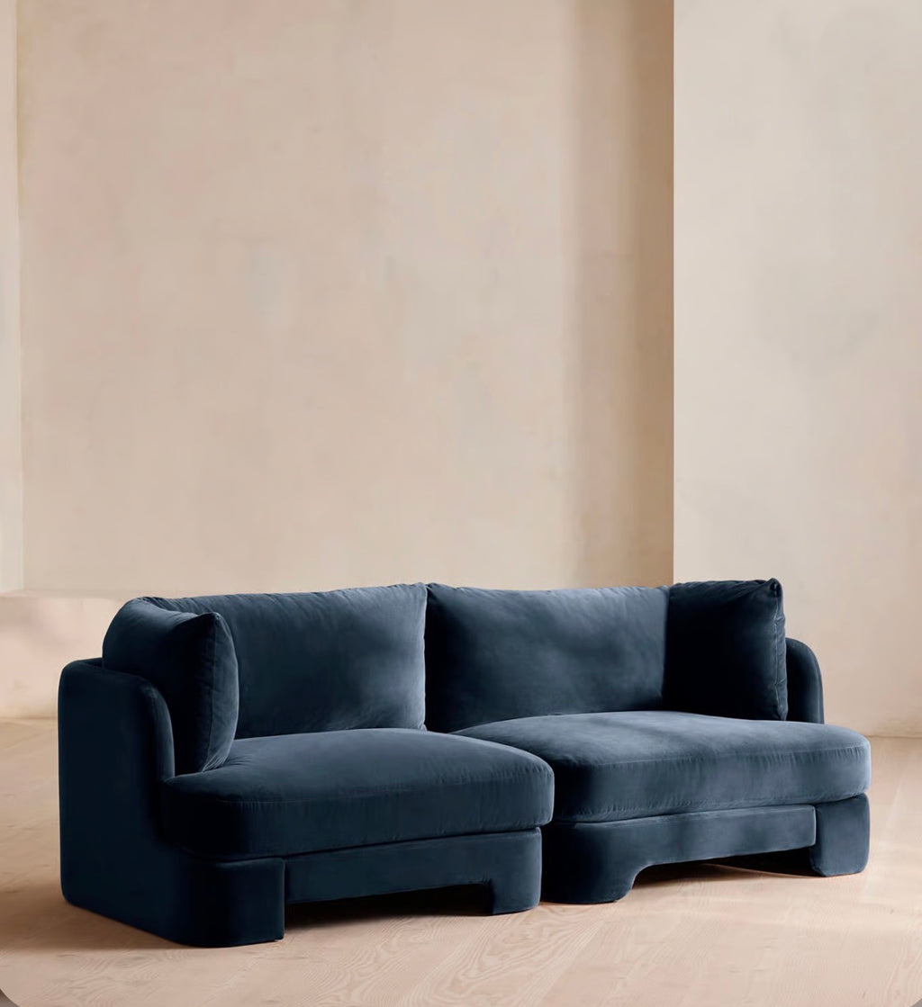 Florin Kadife Sofa