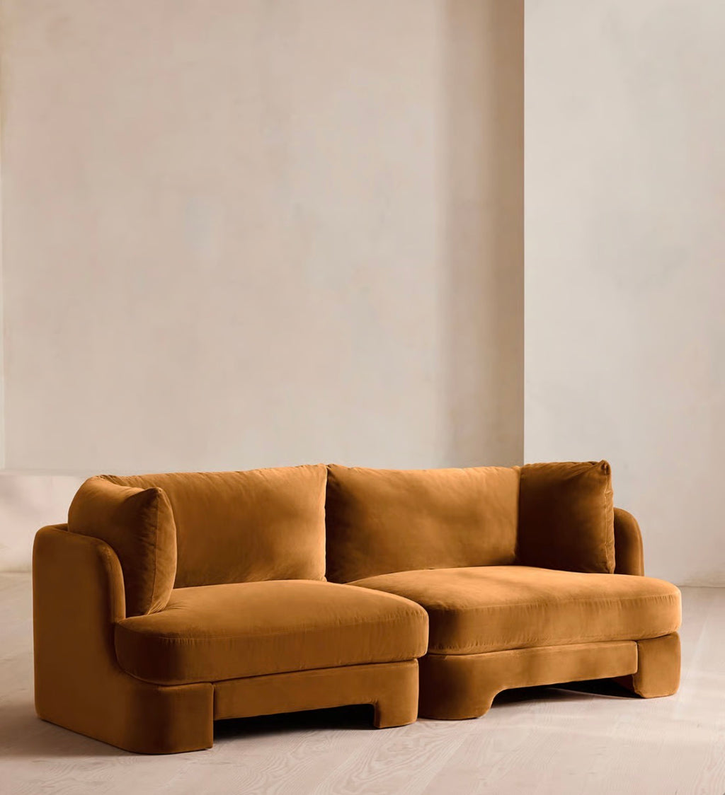 Florin Kadife Sofa