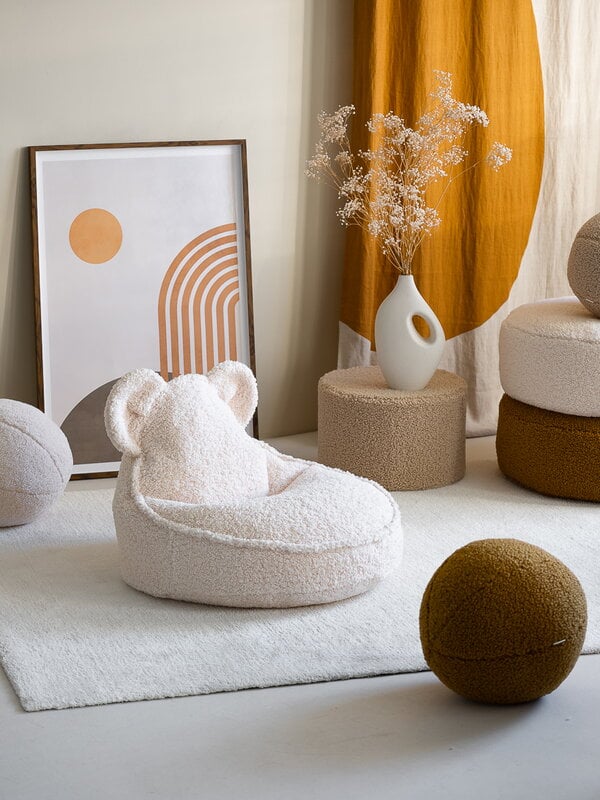 Ayıcık Detaylı Çocuk Koltuğu – Guava Pembe