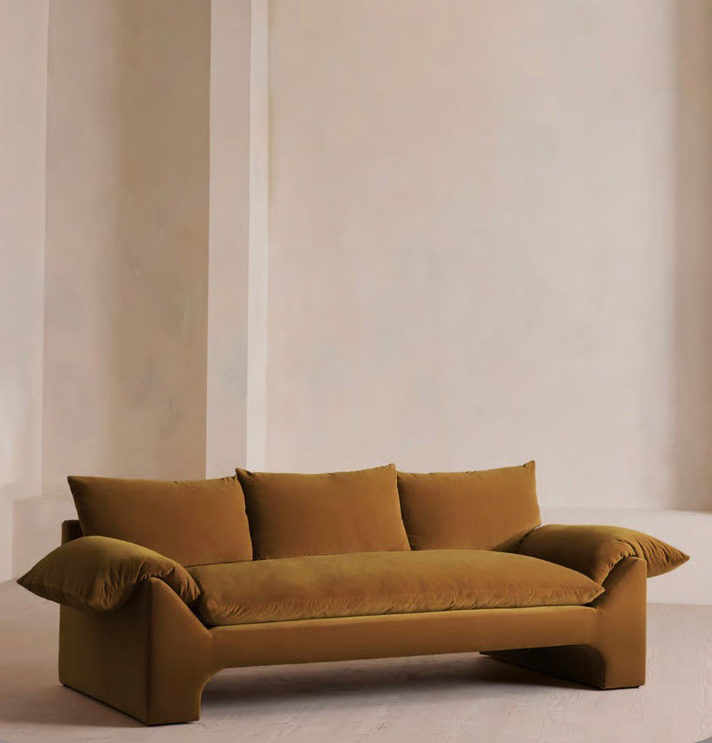 Lumira Kadife Sofa