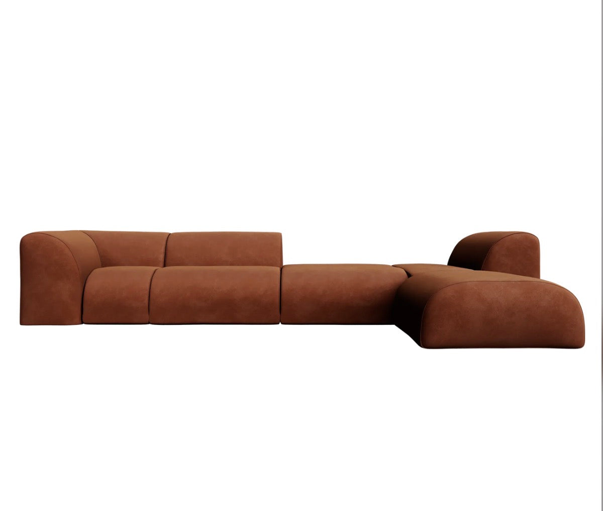 Lurea Kadife L Koltuk