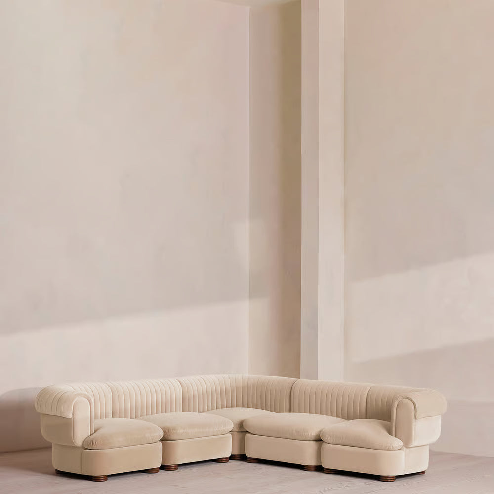 Luvion Kadife L Koltuk