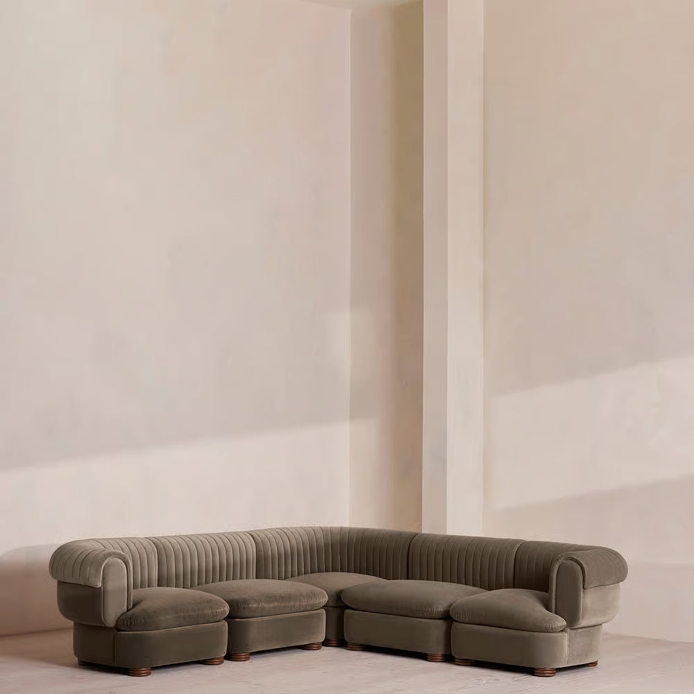 Luvion Kadife L Koltuk