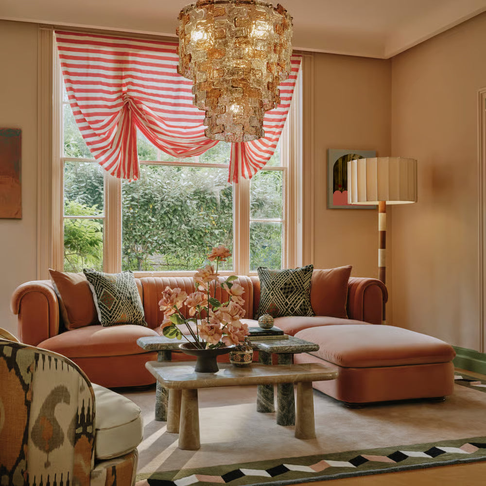 Luvion Kadife L Koltuk