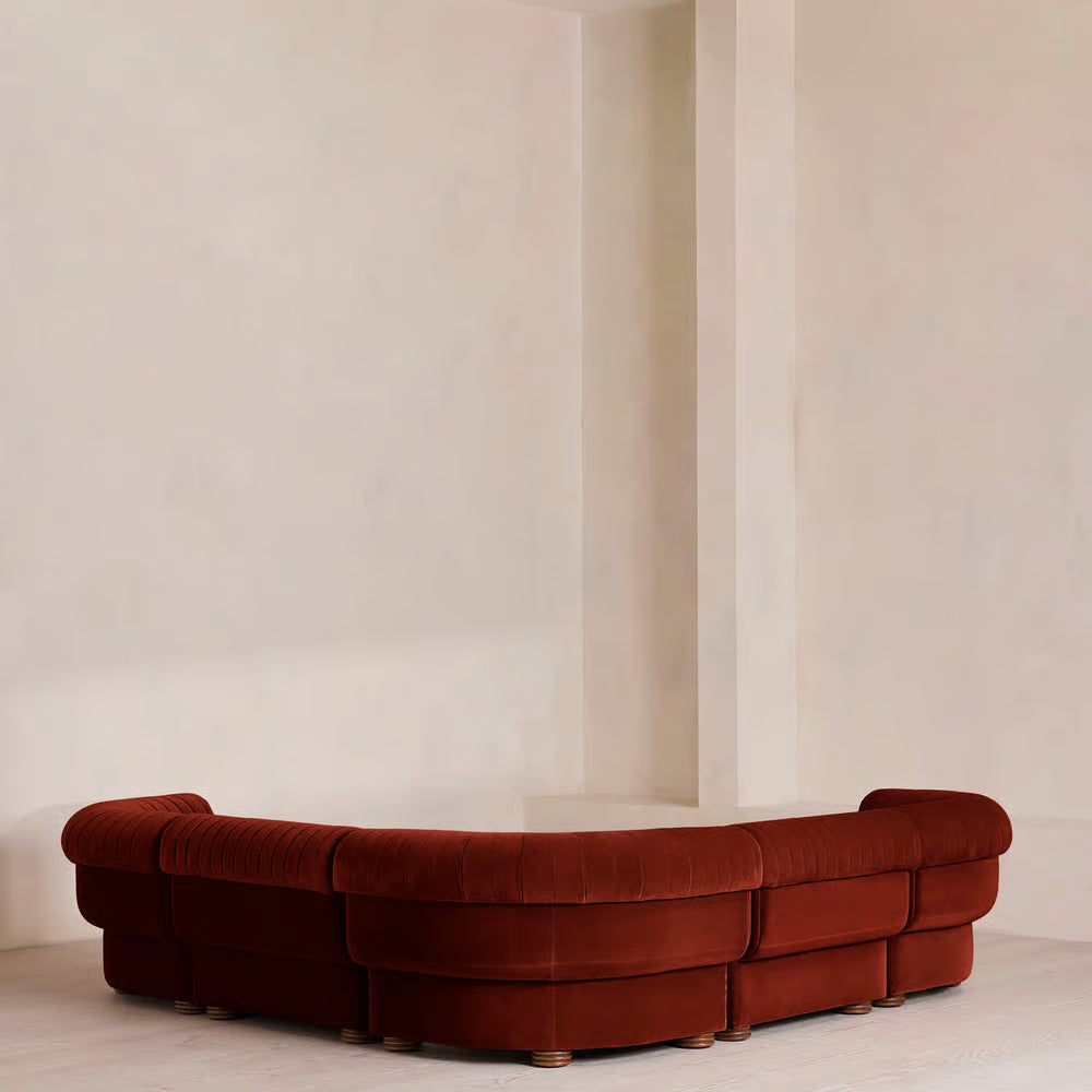 Luvion Kadife L Koltuk