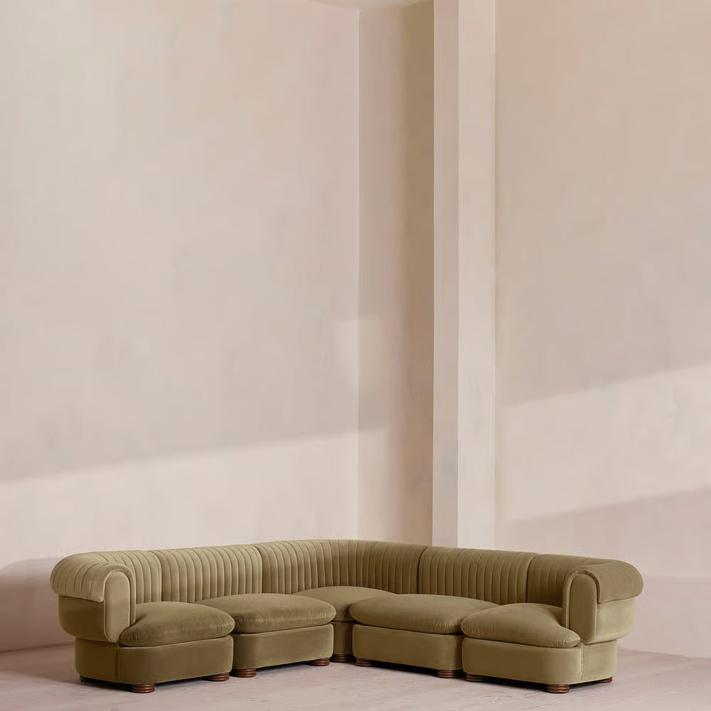 Luvion Kadife L Koltuk