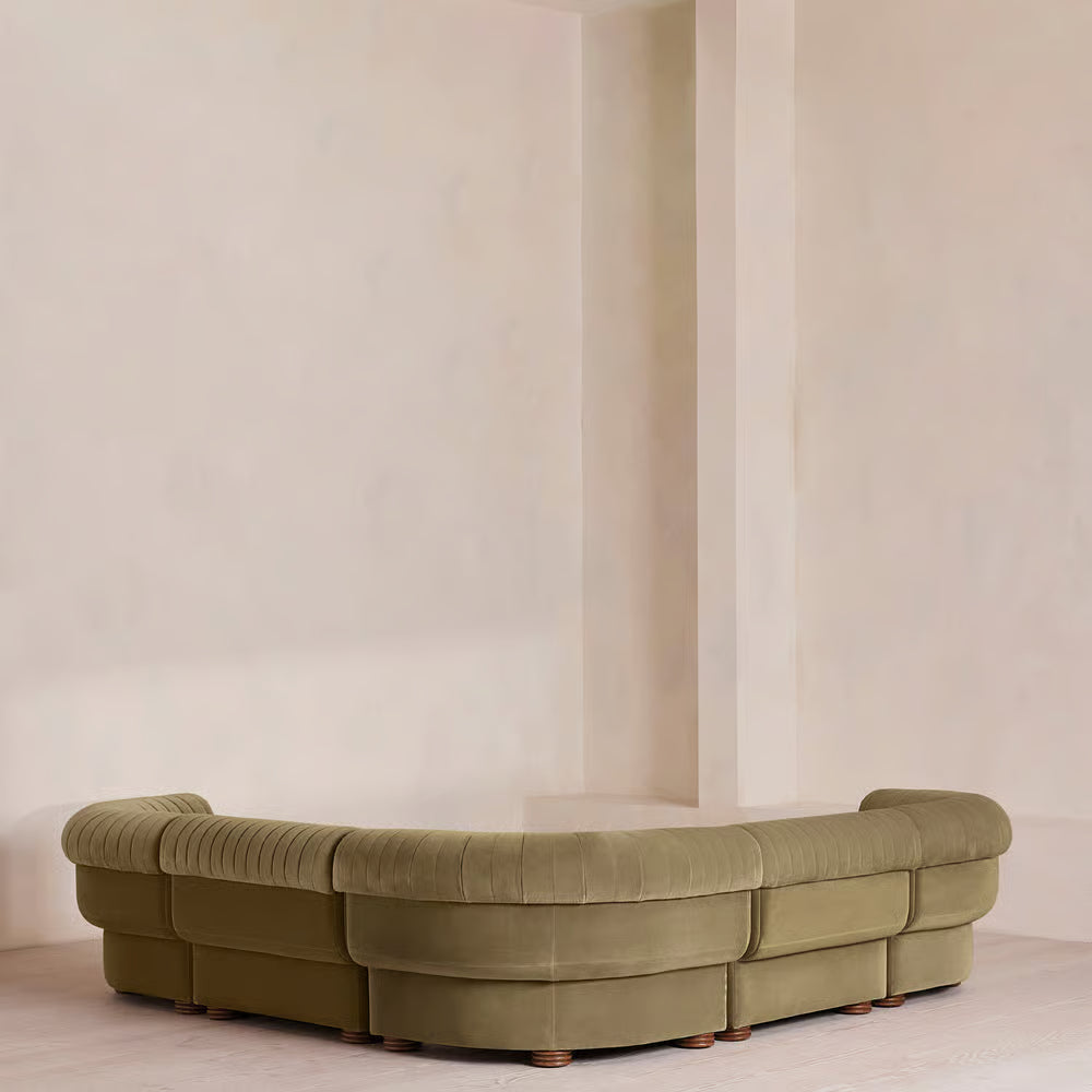 Luvion Kadife L Koltuk