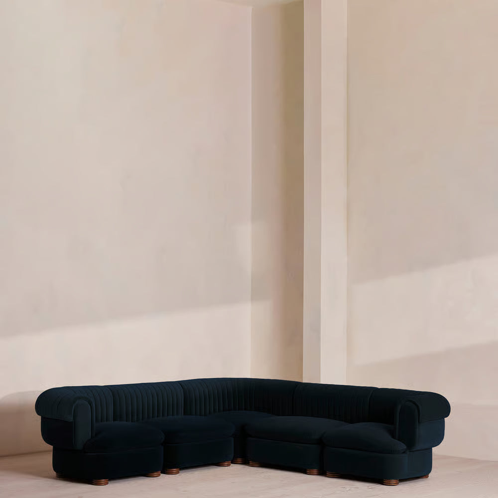 Luvion Kadife L Koltuk