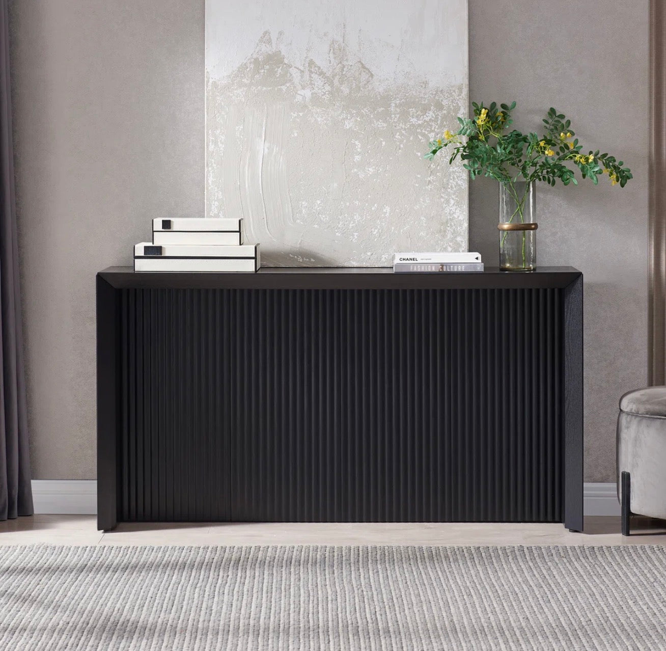 Melvon Ahşap Konsol