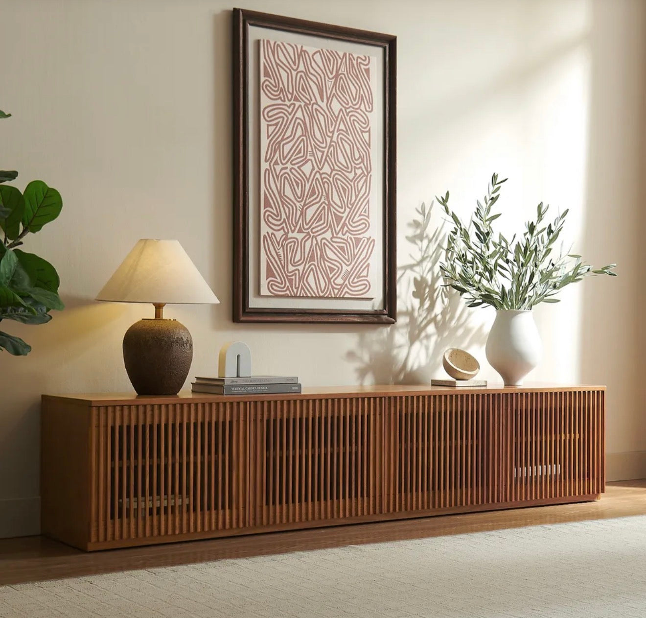 Rilva Ahşap TV Ünitesi