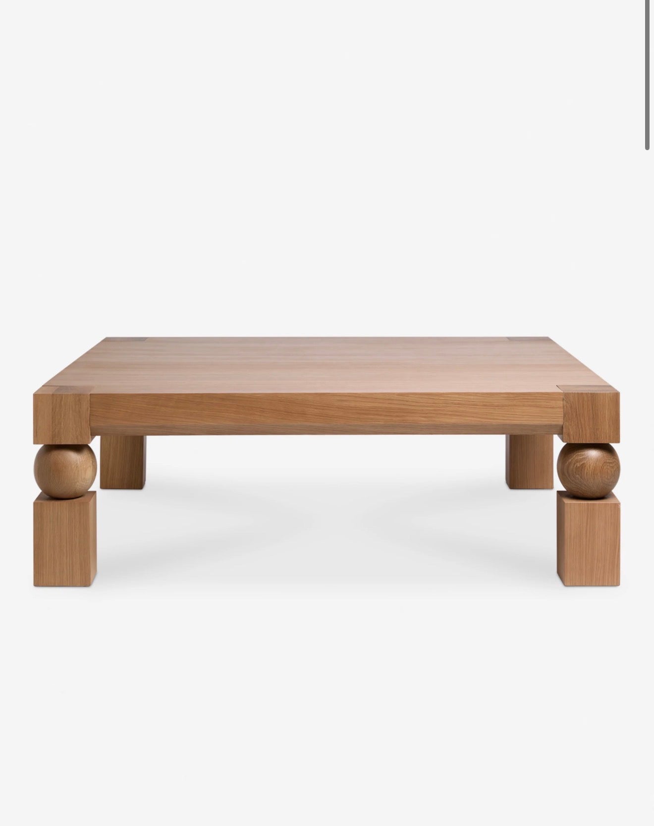 Savon Ahşap Orta Sehpa