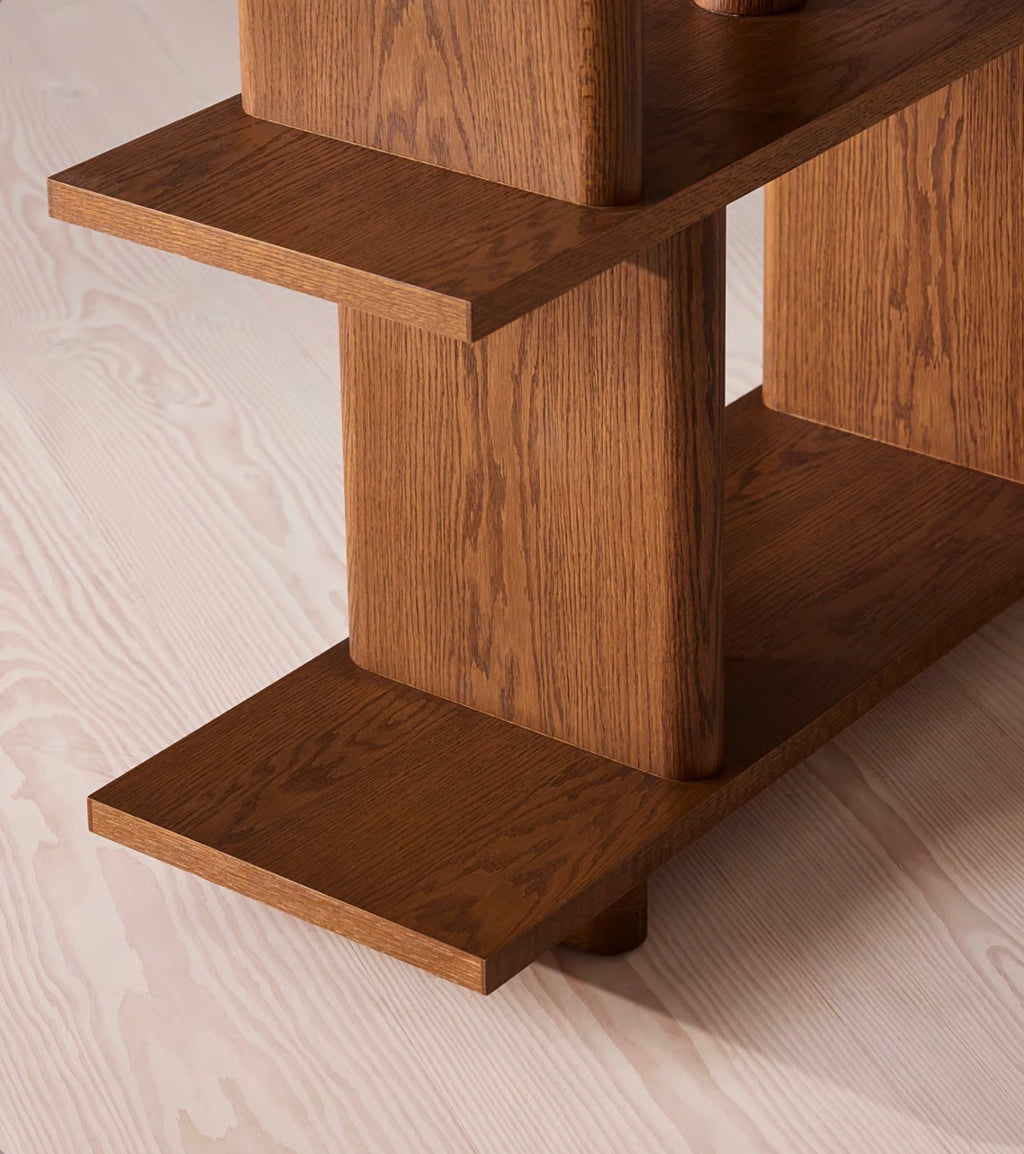 Sorel Ahşap Kitaplık