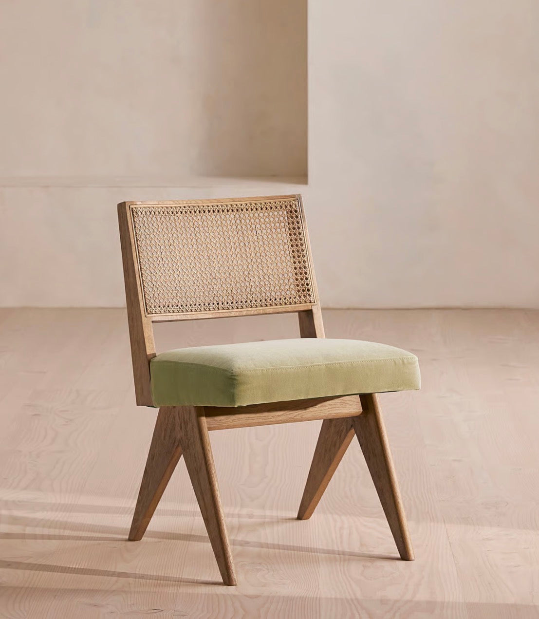 Nora Ahşap Hazeranlı Sandalye